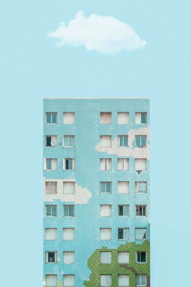 摄影 标题为“Dans les nuages” 由Emmanuel Passeleu, 原创艺术品, 数码摄影