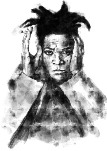 Artes digitais intitulada "Jean-Michel Basquia…" por Empty St, Obras de arte originais, Pintura digital
