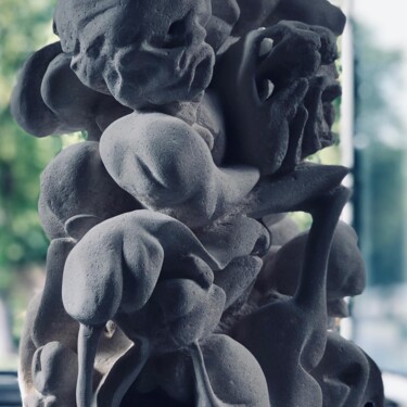 Sculpture intitulée "Catho" par Langlet Dominique, Œuvre d'art originale, Pierre