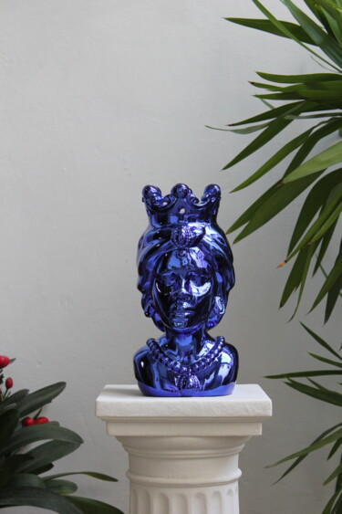 Sculpture intitulée "Panarea Donna by EN…" par Enigma Atelier, Œuvre d'art originale, Pierre
