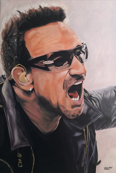 绘画 标题为“Bono” 由Enrique Escolar Hernández, 原创艺术品, 油 安装在木质担架架上