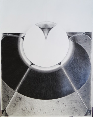 Drawing titled "Tres Elementos una…" by Enrique Etievan, Original Artwork, Graphite