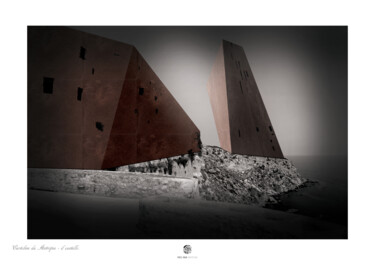 Arts numériques intitulée "Il castello 2.0" par Enzo Ceglie, Œuvre d'art originale, Collage numérique