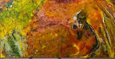 Pintura titulada "Creature del bosco" por Enzo Matranga, Obra de arte original, Acrílico Montado en Bastidor de camilla de m…