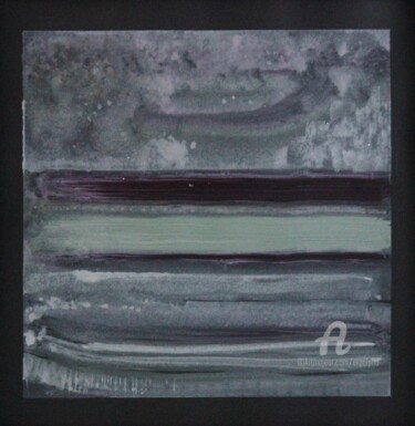 Schilderij getiteld "Stormy weather ( La…" door Erealpha, Origineel Kunstwerk, Acryl