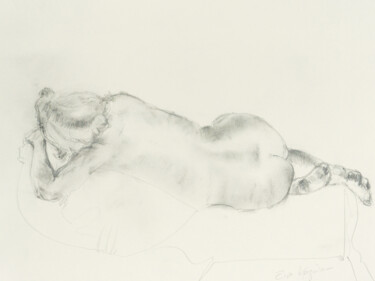 Drawing titled "étude a la mine de…" by Eric Régimbeau, Original Artwork, Graphite