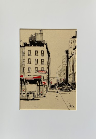 「Park papier」というタイトルの描画 Eric Stephanによって, オリジナルのアートワーク, インク
