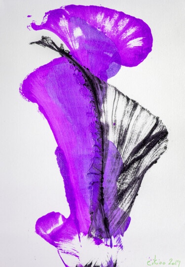 Фотография под названием "purple arabesque" - Erick Philippe (eikioo), Подлинное произведение искусства, Цифровая фотография