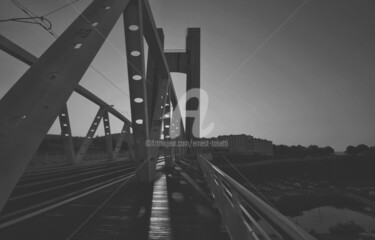 Fotografia intitolato "Pont de recouvrance…" da Ernest Tosetti, Opera d'arte originale, Fotografia digitale