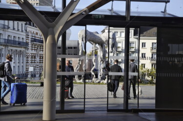 Photographie intitulée "Gare de Rennes" par Ernest Tosetti, Œuvre d'art originale, Photographie numérique