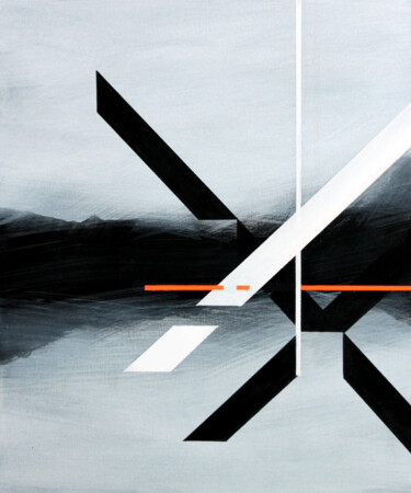 Peinture intitulée "Abstract_213" par Ernst Kruijff, Œuvre d'art originale, Acrylique