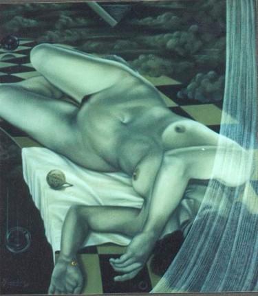 "desnudo sideral 7" başlıklı Resim Erwin Esquivel C tarafından, Orijinal sanat, Tebeşir