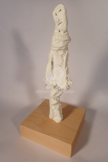雕塑 标题为“Figur V” 由Erwin Bruegger, 原创艺术品, 石膏