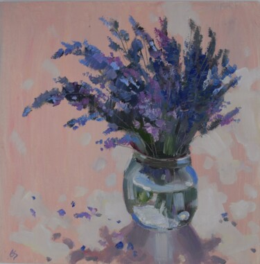 제목이 "lavender"인 미술작품 Елена Санина로, 원작, 기름
