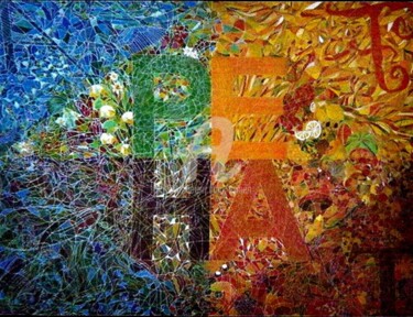 Peinture intitulée "SAISONS ET ELEMENTS" par Esmeri, Œuvre d'art originale, Acrylique