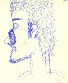 Drawing titled "Fuss Behind My Nose" by Esp---Art, Original Artwork