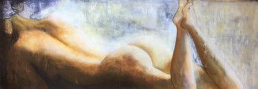 Pittura intitolato "EB39 - Sensualidade…" da Estela Brito, Opera d'arte originale, pigmenti