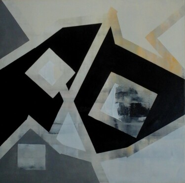 "50x50-cm-constructi…" başlıklı Tablo Esteves De Cooman tarafından, Orijinal sanat, Akrilik