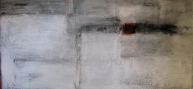Pintura titulada "pigment blanc ocre…" por Esteves De Cooman, Obra de arte original, Oleo