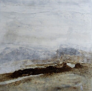 Peinture intitulée "DUNES 100x100 cm ac…" par Esteves De Cooman, Œuvre d'art originale, Acrylique