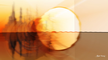 Digital Arts titled "Heat reflections" by Angel Estevez, Original Artwork