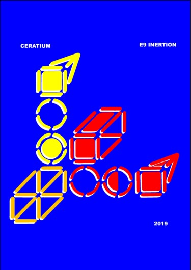 数字艺术 标题为“CERATIUM” 由Etienne Frouin (E9 Inertion), 原创艺术品, 2D数字工作