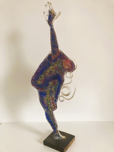 雕塑 标题为“Arabesque” 由Étienne Dupé, 原创艺术品, 金属
