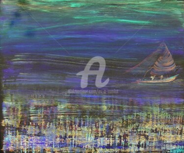 Arts numériques intitulée "crepuscule.jpg" par Ev.A. Ramlot, Œuvre d'art originale