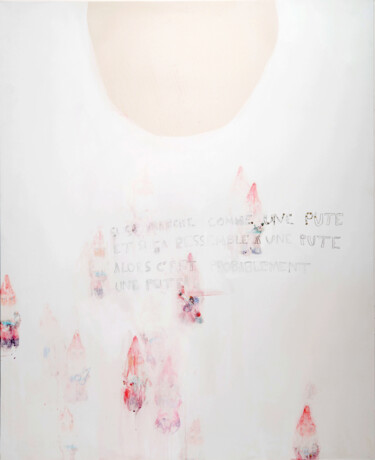 Картина под названием "Si ça marche comme" - Eva Bergera, Подлинное произведение искусства, Акрил