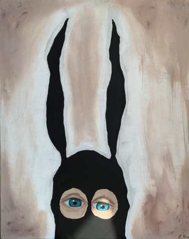 Peinture intitulée "Playboy" par Eva Tucha, Œuvre d'art originale, Acrylique