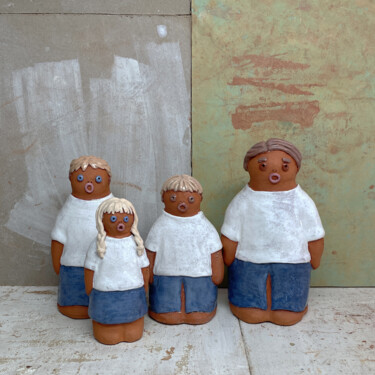 Photography titled "Petits choristes 4" by Eva Rouwens, Original Artwork, Non Manipulated Photography Mounted on Aluminium