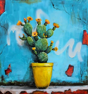 绘画 标题为“Mexican Mood” 由Evgenia Smirnova, 原创艺术品, 油