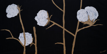 Картина под названием "Cotton" - Evgeny Chernyshev, Подлинное произведение искусства, Масло