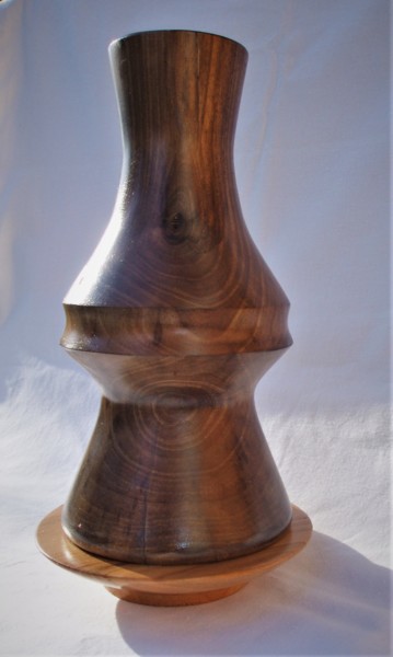 Design intitolato "Vase buried on Artm…" da Faber Artisan, Opera d'arte originale, Tavola arte