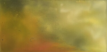 Картина под названием ""16.05.2022"" - Fabien Ballif, Подлинное произведение искусства, Темпера Установлен на Деревянная рам…