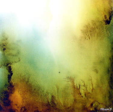 Painting titled "free-light-1" by Fabien Petillion, Original Artwork