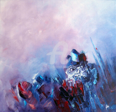 Painting titled "Emballement" by Fasi, Original Artwork, Acrylic