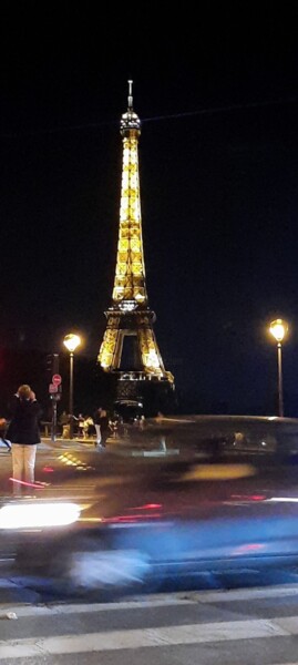 Фотография под названием "Tour Eiffel 2" - Fabrice Meslin (Fabzoo), Подлинное произведение искусства, Цифровая фотография