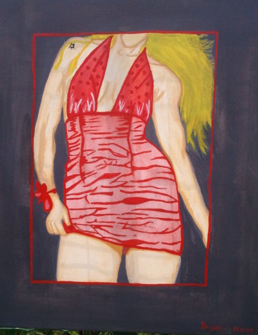 Painting titled "Inconito" by Brigitte Lauret, Original Artwork