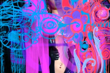 Цифровое искусство под названием "Guarda" - Fabrizio Korfu, Подлинное произведение искусства, Цифровая живопись Установлен н…