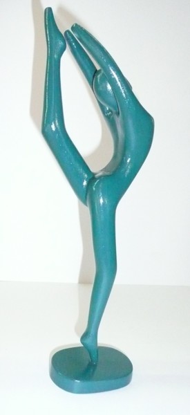 Rzeźba zatytułowany „danseuse” autorstwa Fabien Bochard, Oryginalna praca, Drewno
