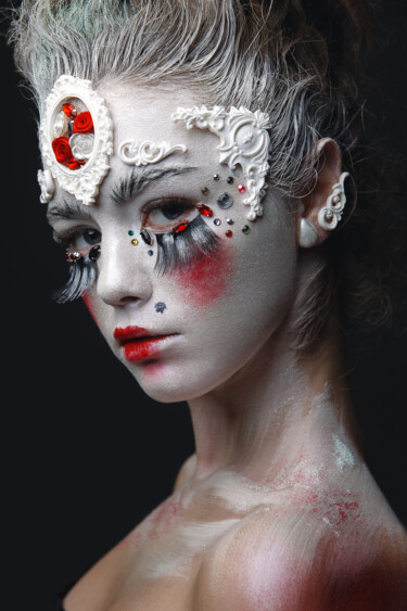 "Young girl with a w…" başlıklı Fotoğraf Faces Studio tarafından, Orijinal sanat, Dijital Fotoğrafçılık