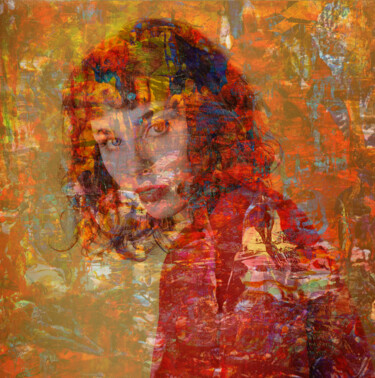 Arte digitale intitolato "GIRL IN THE DEEP" da Faruk Soyarat, Opera d'arte originale, Pittura digitale