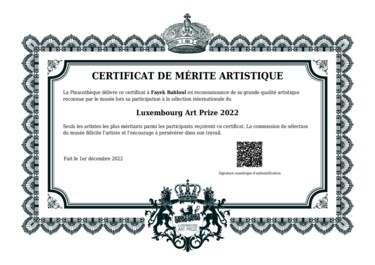 Цифровое искусство под названием "certificat du mérit…" - Eagles100, Подлинное произведение искусства, 2D Цифровая Работа