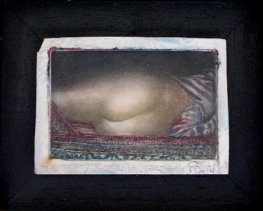 "Dos" başlıklı Resim François Crinel tarafından, Orijinal sanat, Gravür
