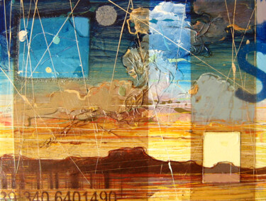 Pintura titulada "Tramonto sul mare" por Federico Pisciotta, Obra de arte original, Oleo Montado en Bastidor de camilla de m…