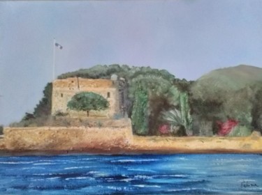 Malerei mit dem Titel "Fort Balaguier la S…" von Felicia Butel, Original-Kunstwerk, Öl