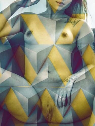 제목이 "Geometria erótica"인 사진 Felipe Hueb로, 원작, 조작된 사진