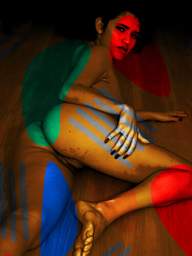 摄影 标题为“erotic colors” 由Felipe Hueb, 原创艺术品, 操纵摄影