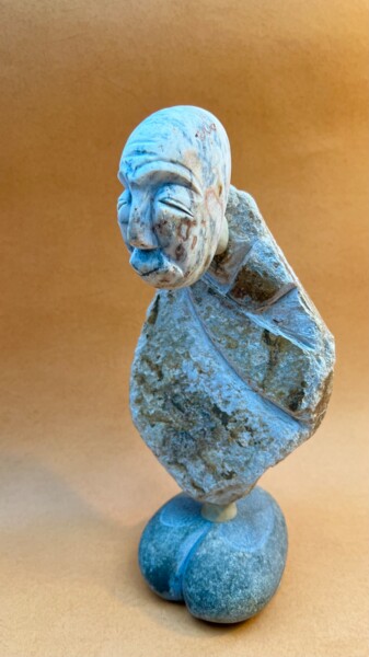 Rzeźba zatytułowany „大巧若拙” autorstwa Fengzhonyu, Oryginalna praca, Kamień